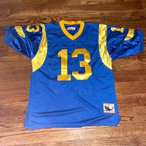 Kurt Warner Los Angelos Rams NFL Jersey